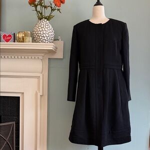 Fendi Soprabito Doppio Crepe Organza Coat - Size 44 - NWT